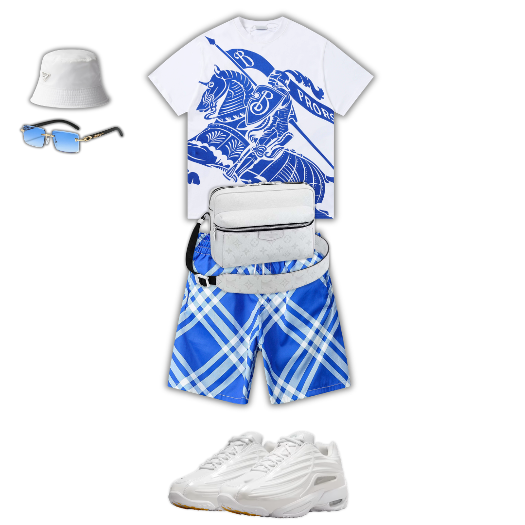 Outfit BB + Bag + Cap + Sunglasses + Sneakers