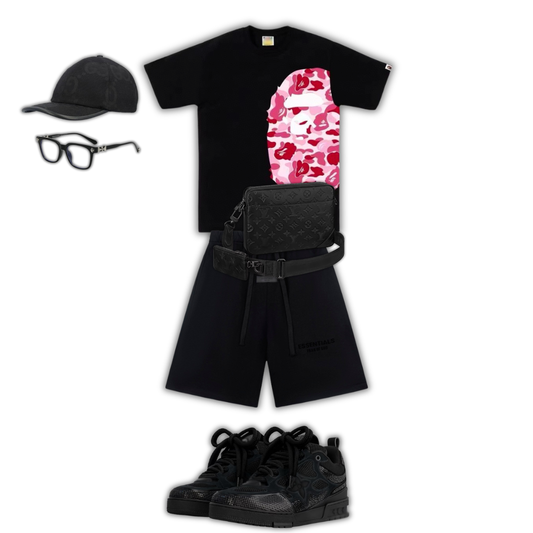 Outfit BB + Bag + Cap + Sunglasses + Sneakers