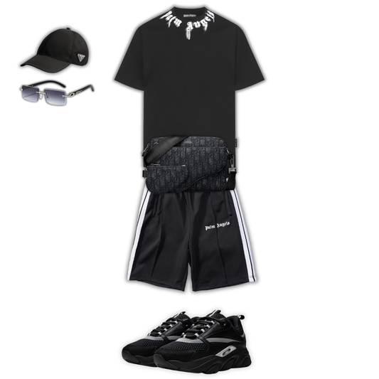 Outfit BB + Bag + Cap + Sunglasses + Sneakers