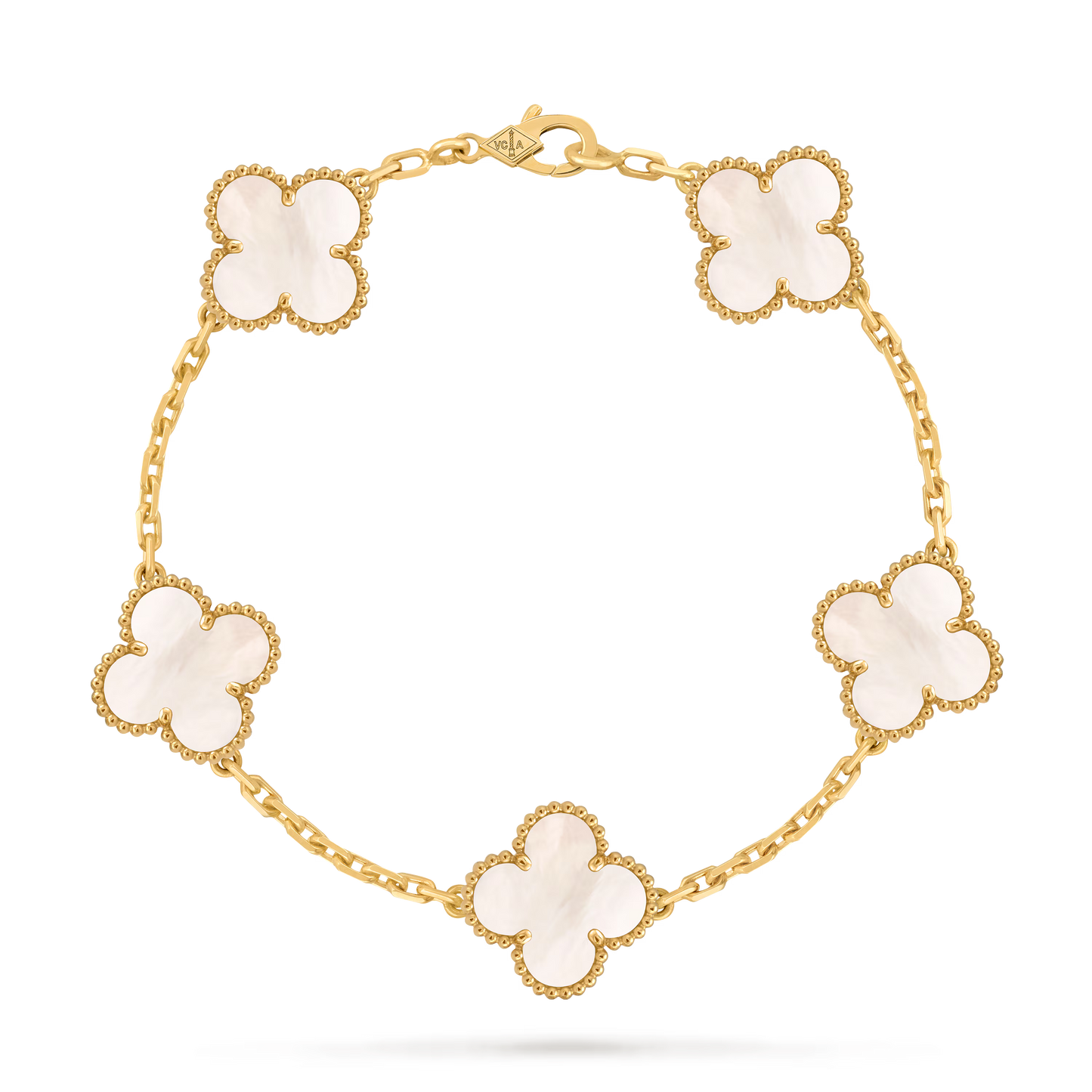 Van Cleef Gold / White