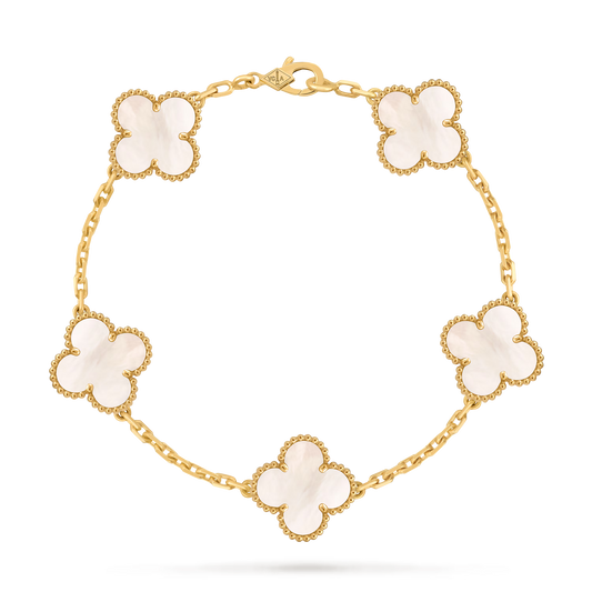 Van Cleef Gold / White