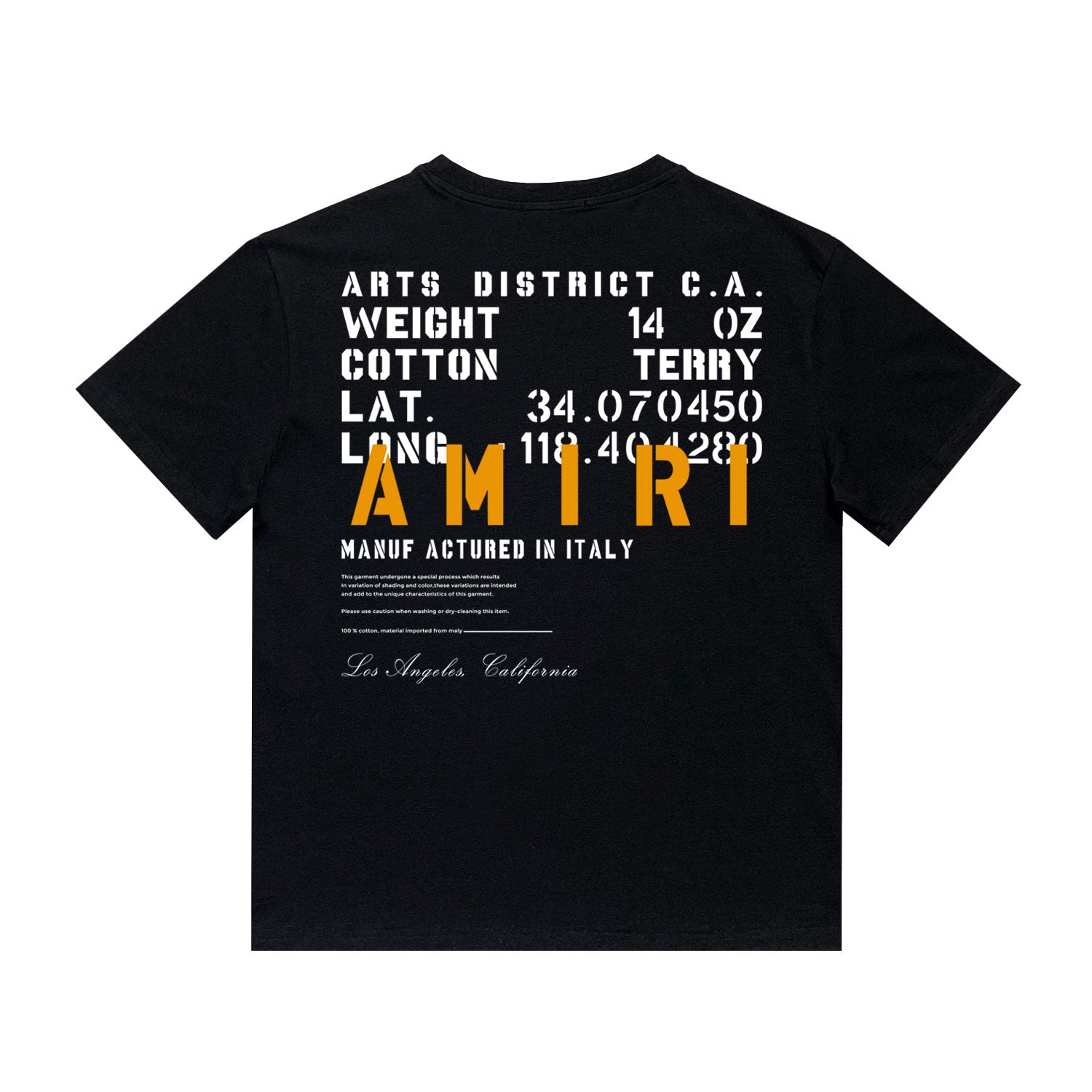 Amr Military Specs Stencil T-shirt